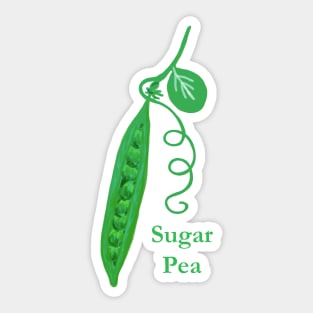 Sugar Pea Sticker